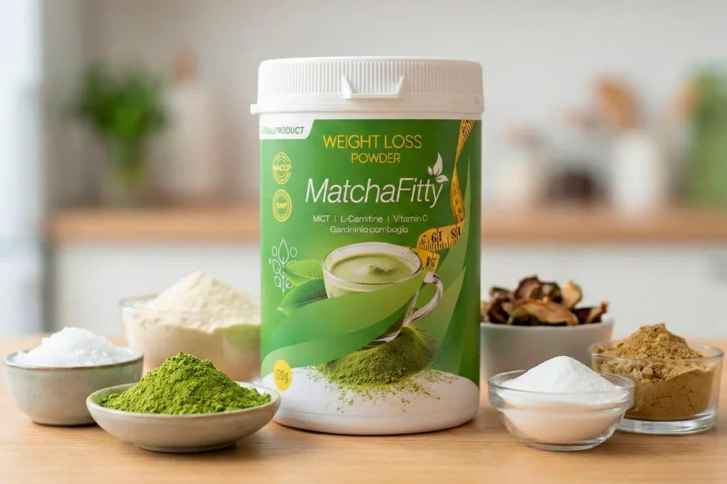 MatchaFitty compoziție